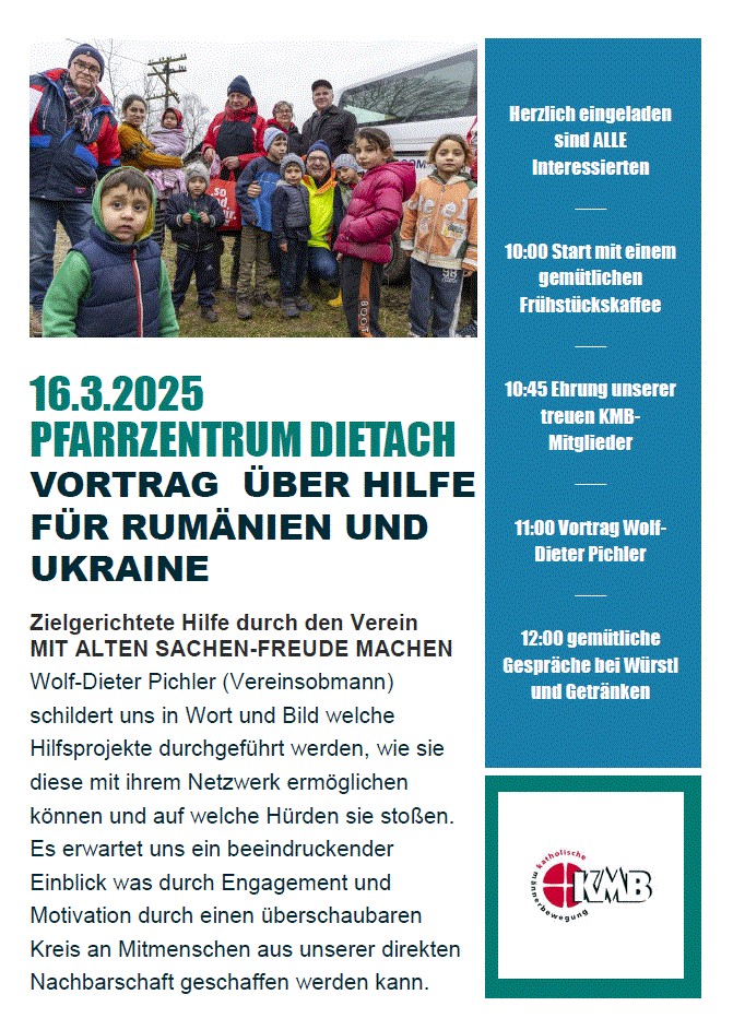 Plakat Hilfe