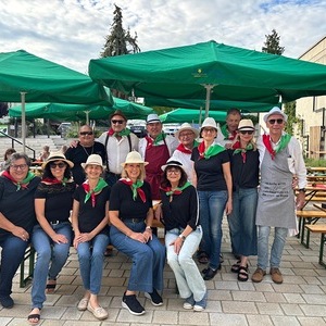 die gesamte 'italienische' Truppe